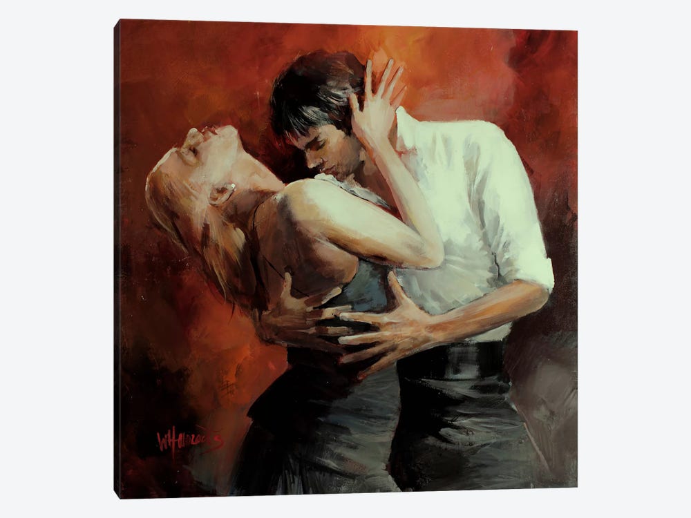 Tango Passion by Willem Haenraets 1-piece Canvas Artwork