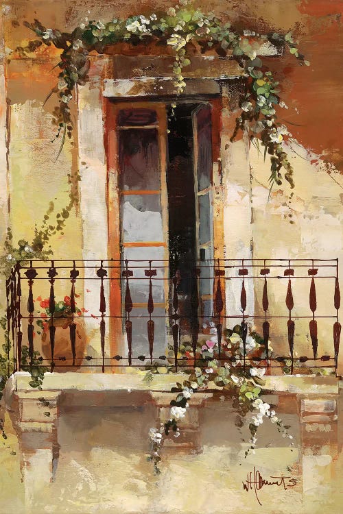 Balcony III by Willem Haenraets wall art