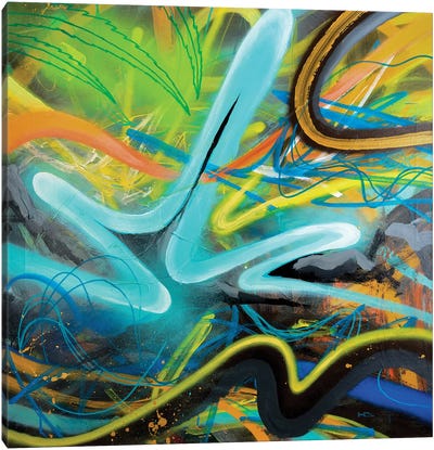 Tropical Zone Canvas Art Print - Harry Salmi