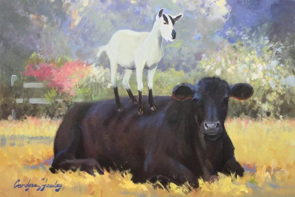 Modern Farmhouse Décor: Farm Pals V by Carolyne Hawley