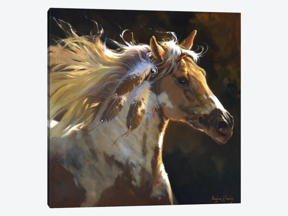 Spirit Horse by Carolyne Hawley 1-piece Art Print