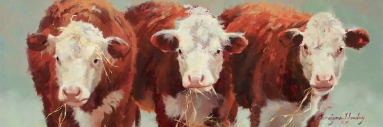 Three Of A Kind by Carolyne Hawley wall art