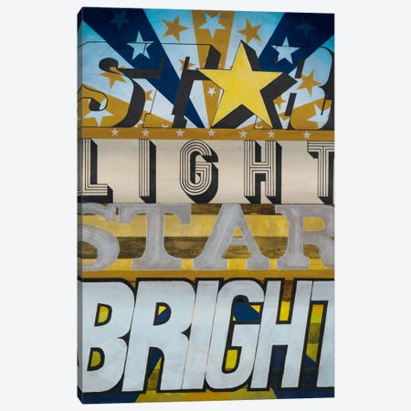 Star Light Star Bright Canvas Print #HAX15} by KC Haxton Canvas Art Print