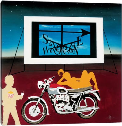 Watching Where We're Going Canvas Art Print - KC Haxton