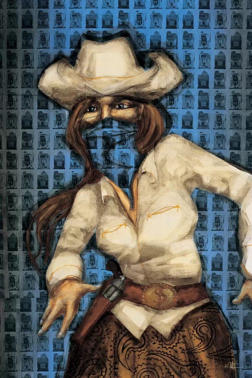 Bandita by KC Haxton wall art