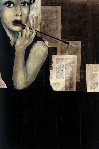 Mrs. Hollywood by KC Haxton framed wall art