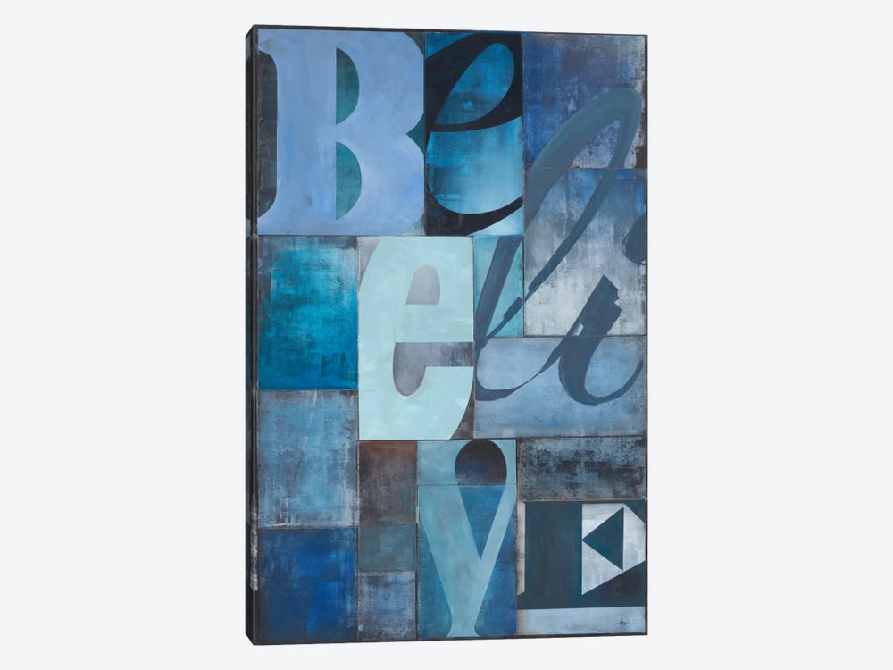 Believe by KC Haxton 1-piece Canvas Art Print
