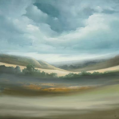 Scape 357 by KC Haxton framed wall art