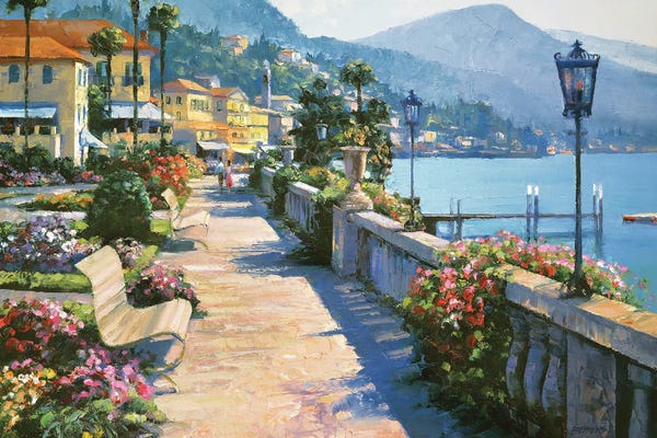 Streets: Bellagio Promenade by Howard Behrens