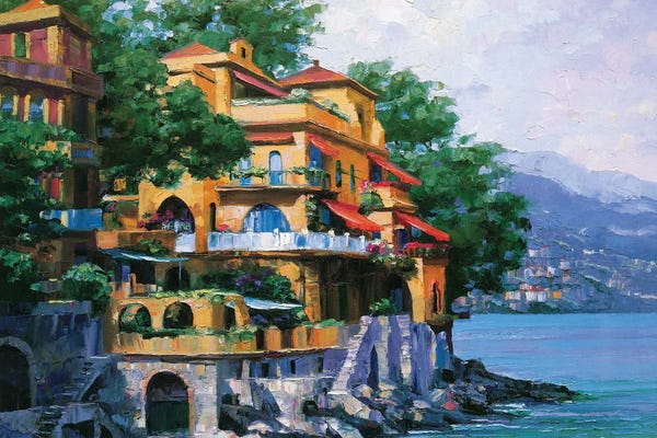 Howard Behrens: Portofino Villa by Howard Behrens