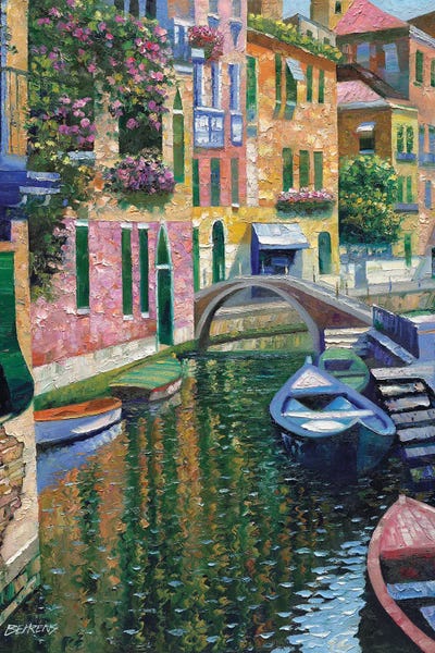 Howard Behrens: Romantic Canal by Howard Behrens