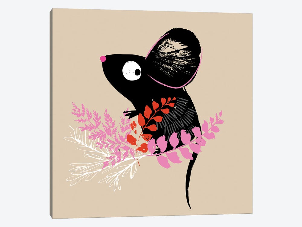 Little Mouse by Helen Black 1-piece Canvas Print