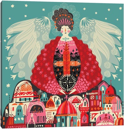 The Angel Canvas Art Print - Helen Black