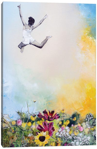Summertime And The Living Is Easy II Canvas Art Print - Free Falling