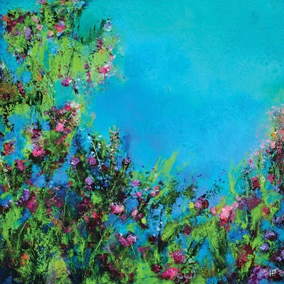 The Flowers In My Garden II by Hanneke Pereboom canvas print