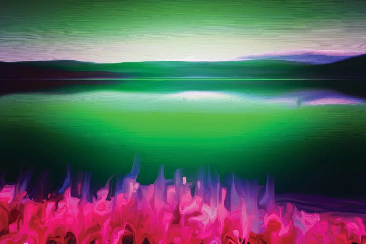 Norway Green by Heidi Bannon wall art