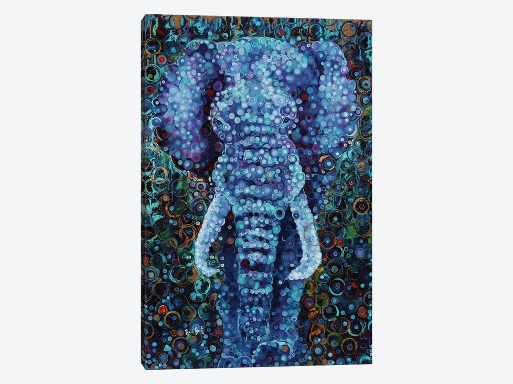 Elephant by Heidi Barnett 1-piece Canvas Wall Art