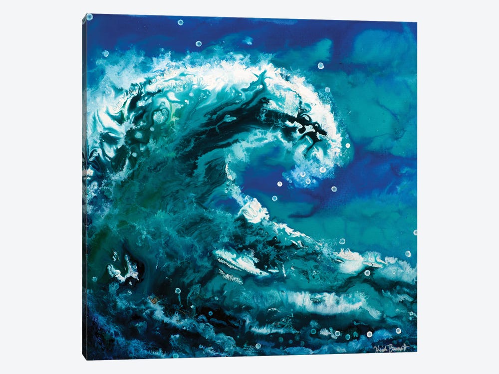 Ocean Wave by Heidi Barnett 1-piece Canvas Art