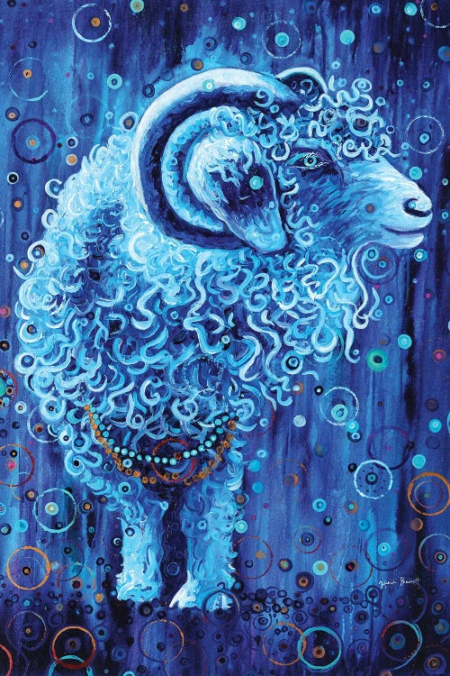 Cosmic Goat by Heidi Barnett wall art