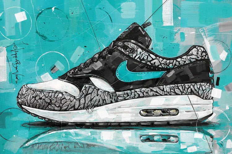 Nike Air Max 1 Atmos Elephant C Canvas Wall Art Jos Hoppenbrouwers