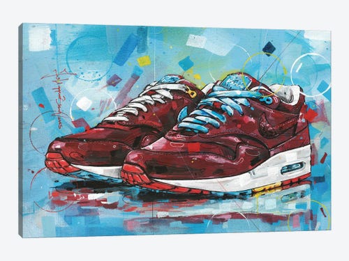 Gran engaño Involucrado bulto Nike Air Max 1 Parra Patta Cherr - Canvas Artwork | Jos Hoppenbrouwers