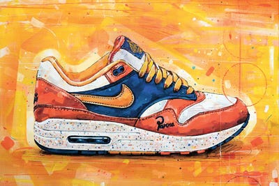 Nike Air Max 1 Parra Albert Hei - Canvas Wall Art | Jos Hoppenbrouwers