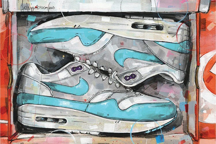 Nike Air Max 1 Shoebox Aqua Purple