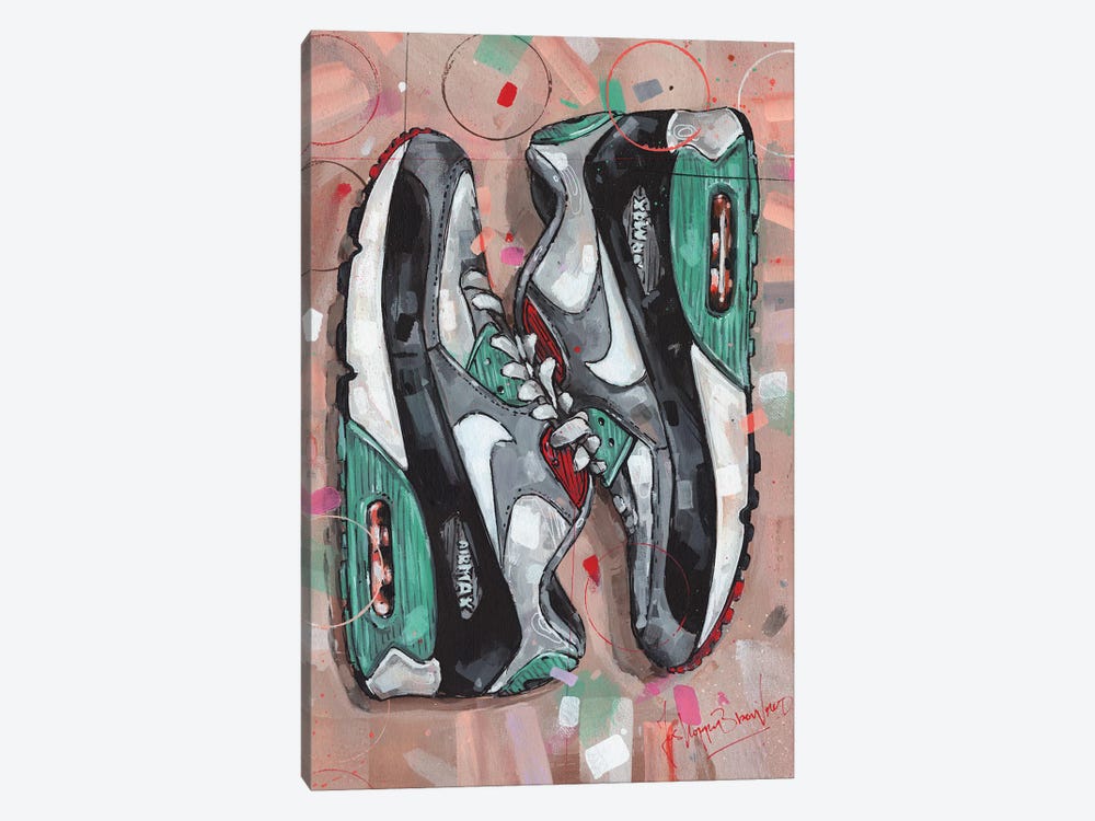 Nike Air Max 90 by Jos Hoppenbrouwers 1-piece Canvas Artwork