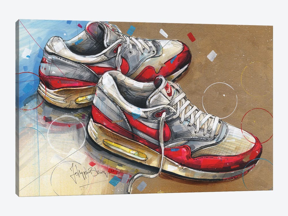 Nike Air Max 1 1987 by Jos Hoppenbrouwers 1-piece Art Print