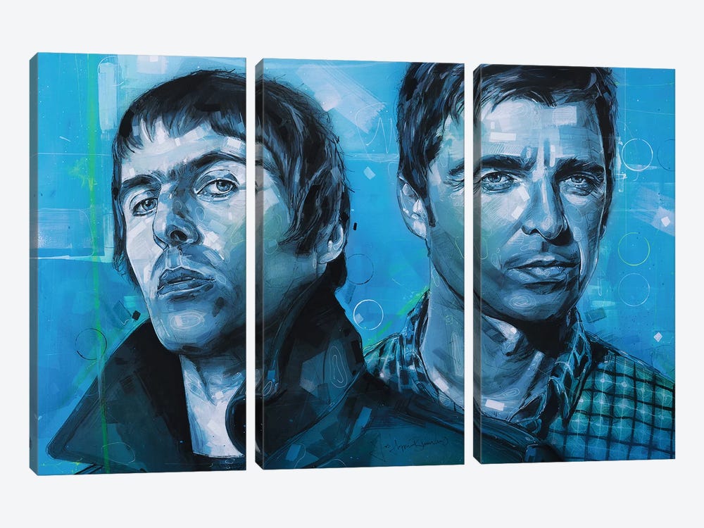 Oasis by Jos Hoppenbrouwers 3-piece Canvas Art Print
