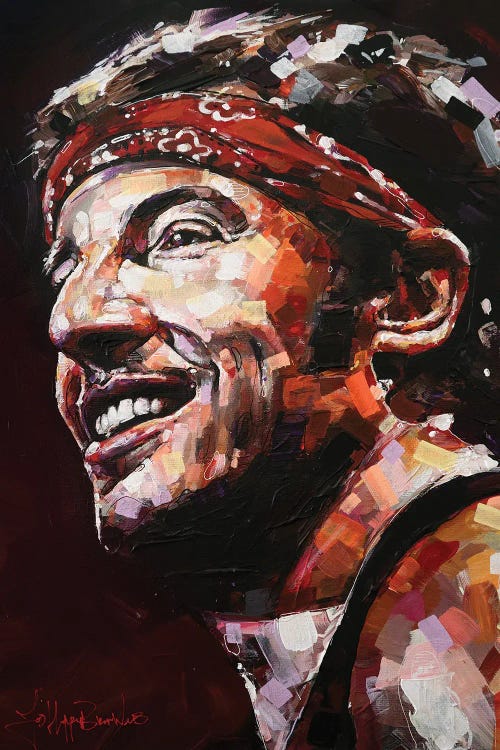 Bruce Springsteen 'The Boss' Painting