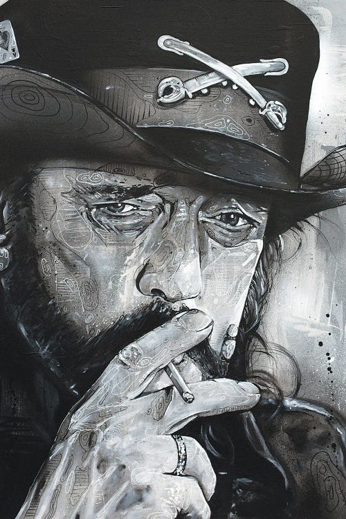 Lemmy Kilmister Painting