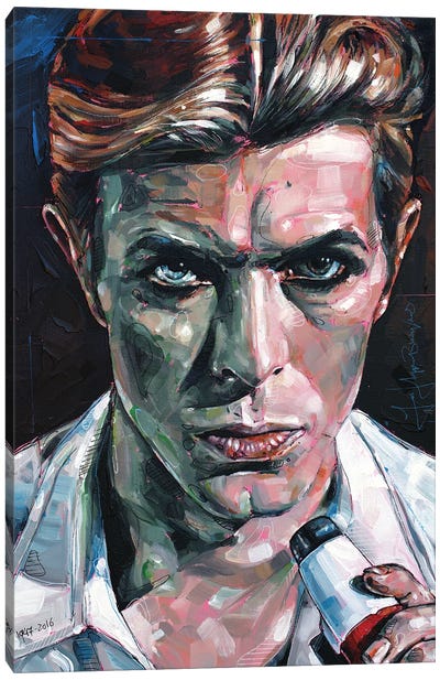 David Bowie III Canvas Art Print - David Bowie