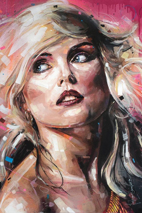 Debbie Harry Blondie by Jos Hoppenbrouwers wall art