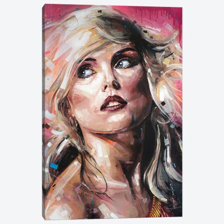 Debbie Harry Blondie Canvas Print #HBW28} by Jos Hoppenbrouwers Canvas Art