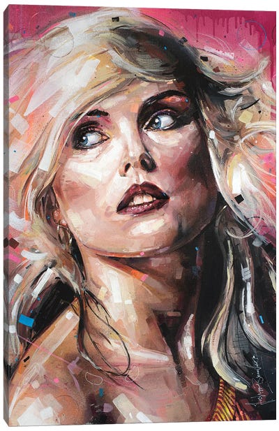 Debbie Harry Blondie Canvas Art Print - Jos Hoppenbrouwers