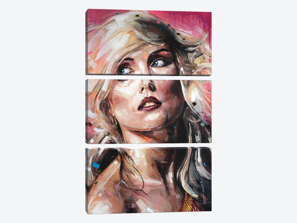 Debbie Harry Blondie by Jos Hoppenbrouwers 3-piece Canvas Art