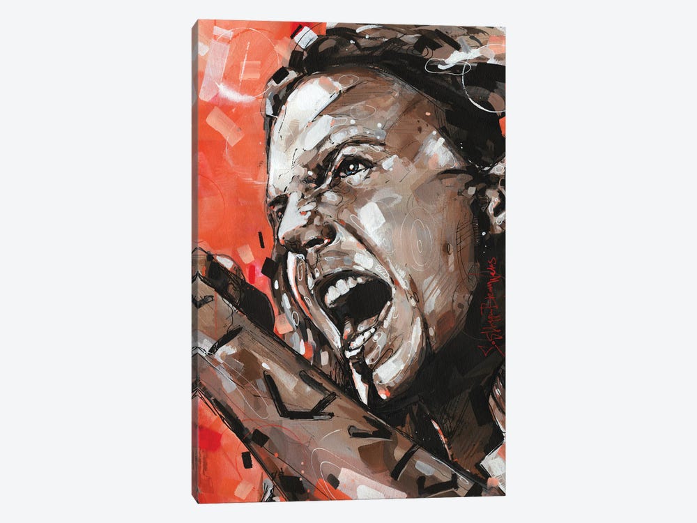 Eddie Vedder by Jos Hoppenbrouwers 1-piece Canvas Art