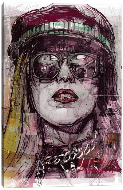 Lady Gaga Canvas Art Print - Jos Hoppenbrouwers