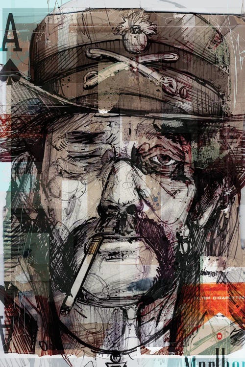 Lemmy Kilmister, Motörhead by Jos Hoppenbrouwers wall art