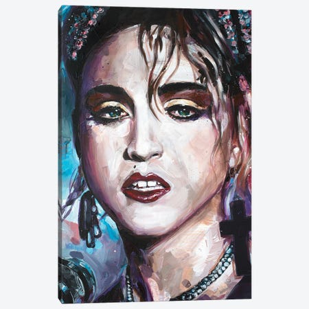 Madonna Canvas Print #HBW58} by Jos Hoppenbrouwers Art Print