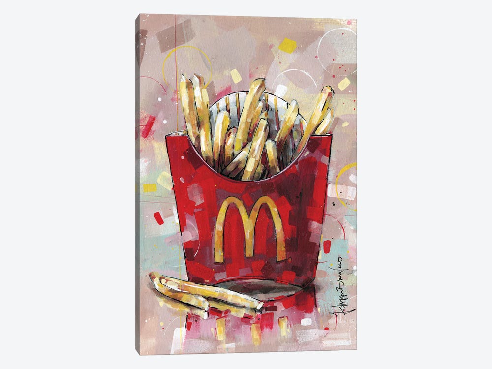 McDonald's Fries by Jos Hoppenbrouwers 1-piece Canvas Art