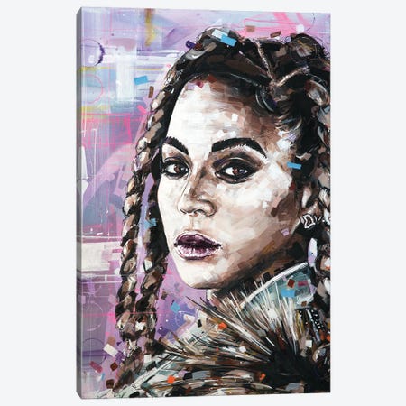 Beyonce Canvas Print #HBW8} by Jos Hoppenbrouwers Canvas Wall Art