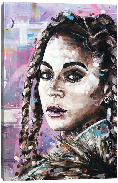Beyonce Canvas Art Print - Jos Hoppenbrouwers