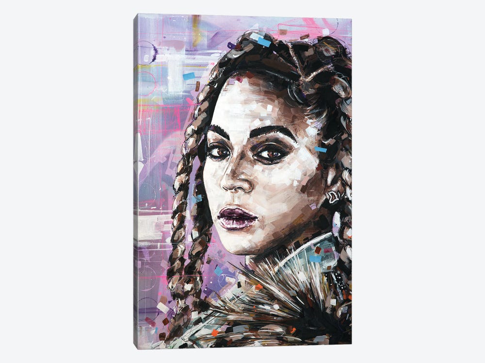 Beyonce by Jos Hoppenbrouwers 1-piece Canvas Wall Art