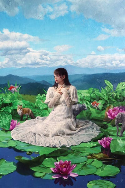 Water Lilies: Those Marching To The Paradise Of The Awakened by Takahiro Hirabayashi