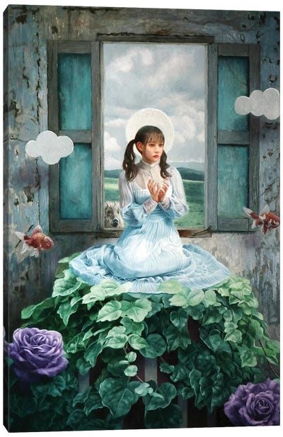 The Room You're Always In Canvas Art Print - Head in the Clouds