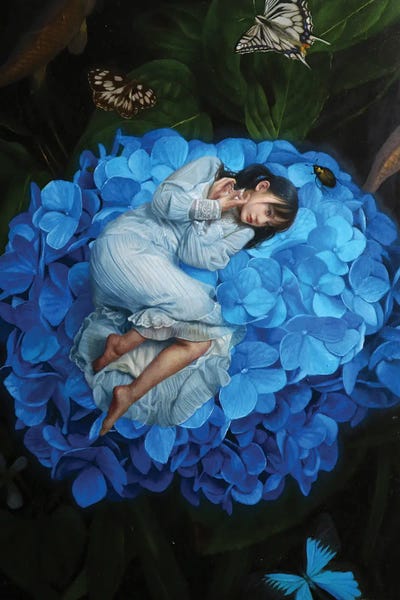 Hyperreal Portraits: In A Rainy Room by Takahiro Hirabayashi