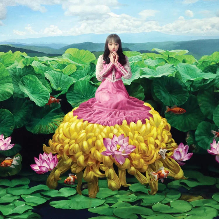 When The Garden You Saw One Day Opens by Takahiro Hirabayashi wall art