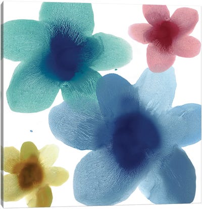 Floral Blooms V Canvas Art Print - Hannah Carlson